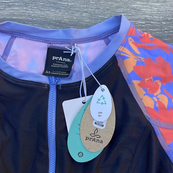 PrAna McKalya One Piece, black colorblock - Picture 8 of 10